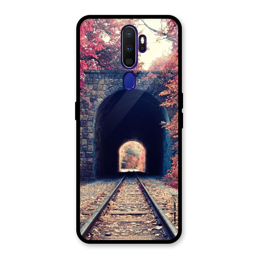 Beautiful Track Glass Back Case for Oppo A9 (2020)
