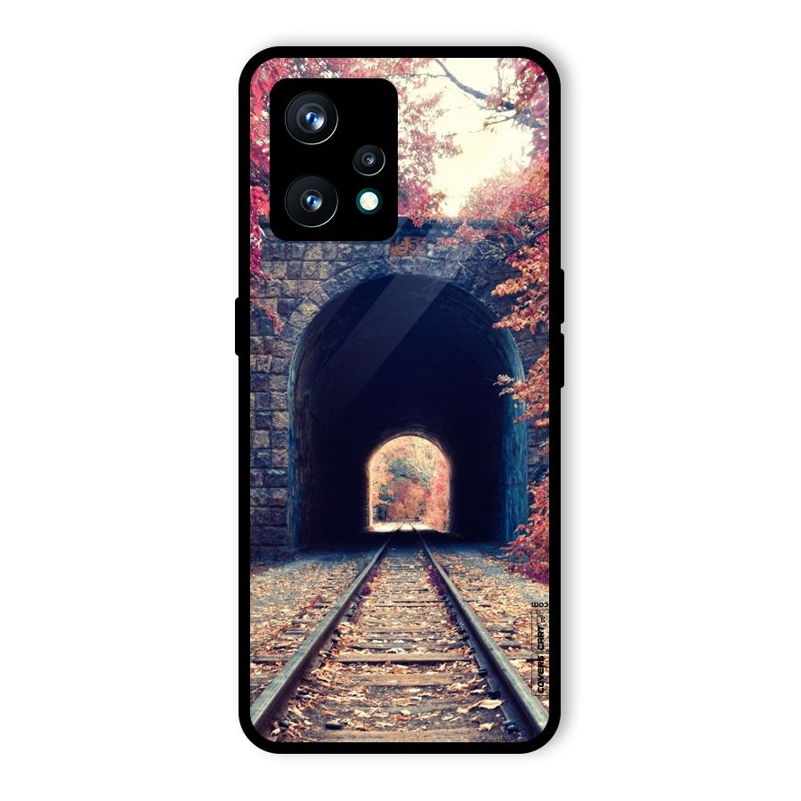 Beautiful Track Glass Back Case for Realme 9 Pro Plus 5G