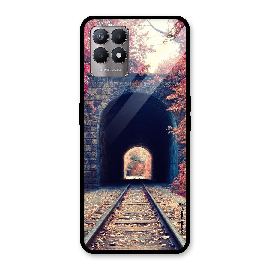 Beautiful Track Glass Back Case for Realme Narzo 50
