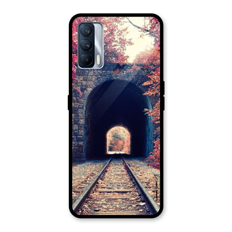 Beautiful Track Glass Back Case for Realme X7