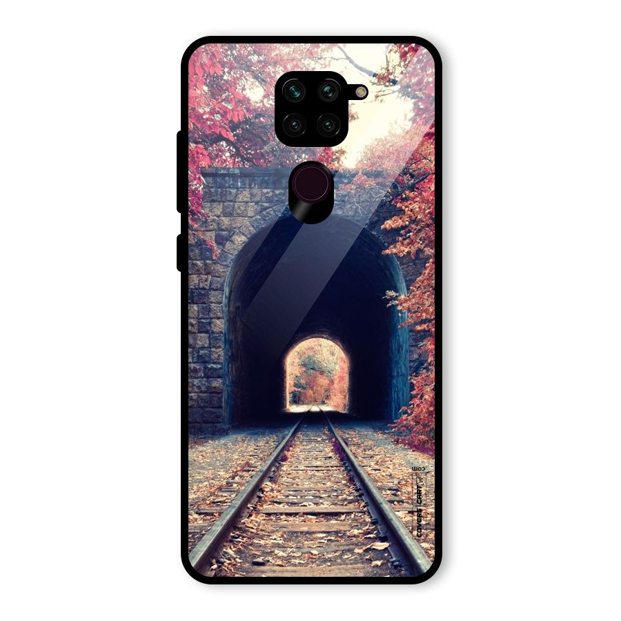 Beautiful Track Glass Back Case for Redmi Note 9