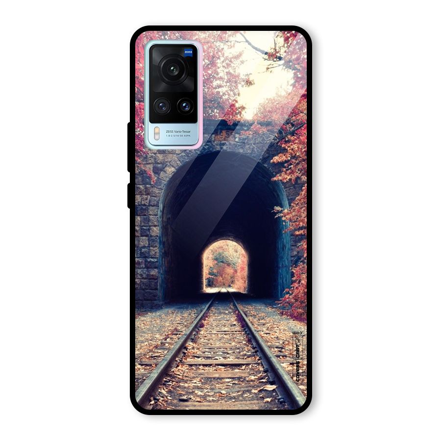 Beautiful Track Glass Back Case for Vivo X60