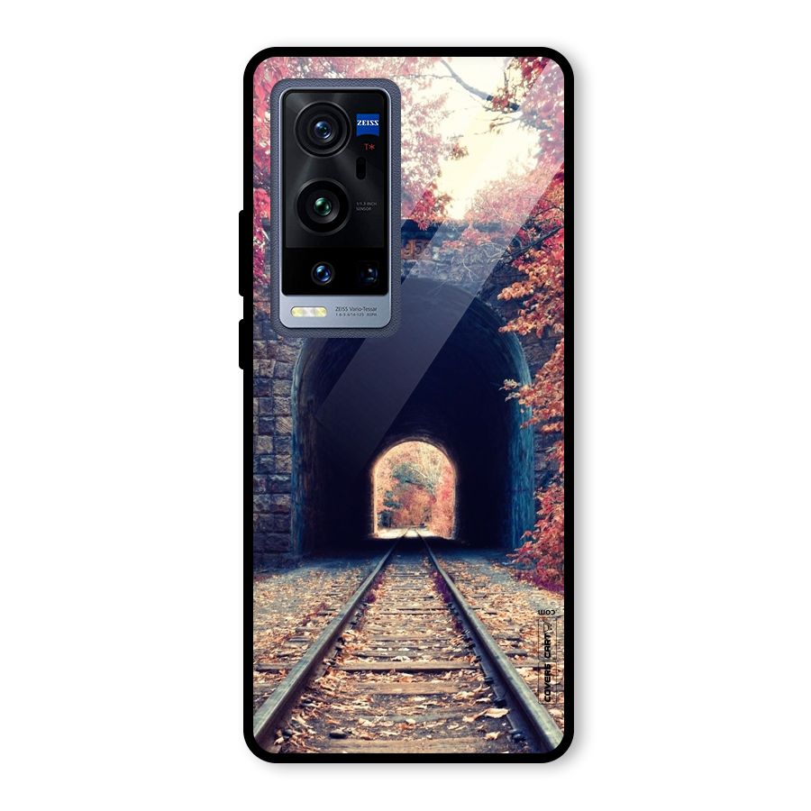 Beautiful Track Glass Back Case for Vivo X60 Pro Plus
