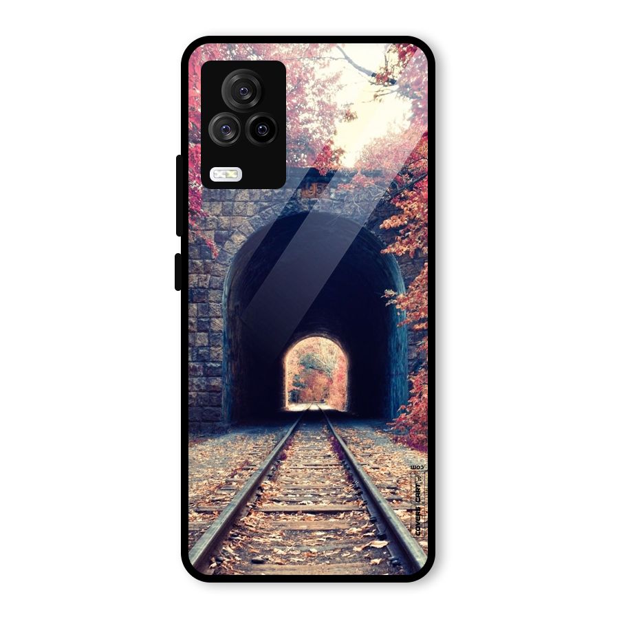 Beautiful Track Glass Back Case for Vivo iQOO 7 Legend 5G