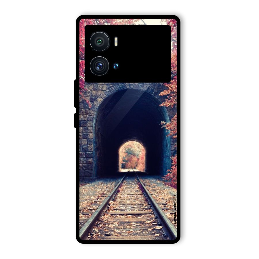 Beautiful Track Glass Back Case for Vivo iQOO 9 Pro