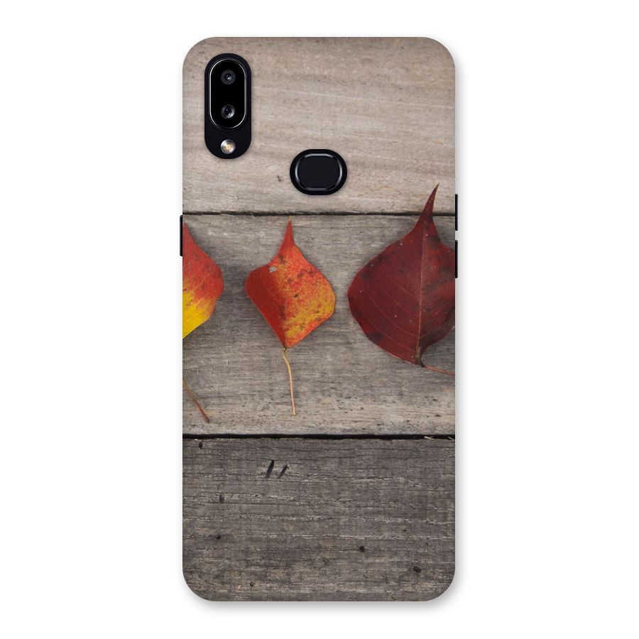 Beautiful Wood Leafs Back Case for Galaxy A10s