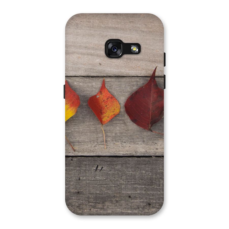 Beautiful Wood Leafs Back Case for Galaxy A3 (2017)