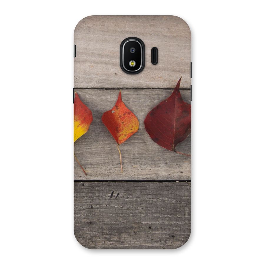 Beautiful Wood Leafs Back Case for Galaxy J2 Pro 2018
