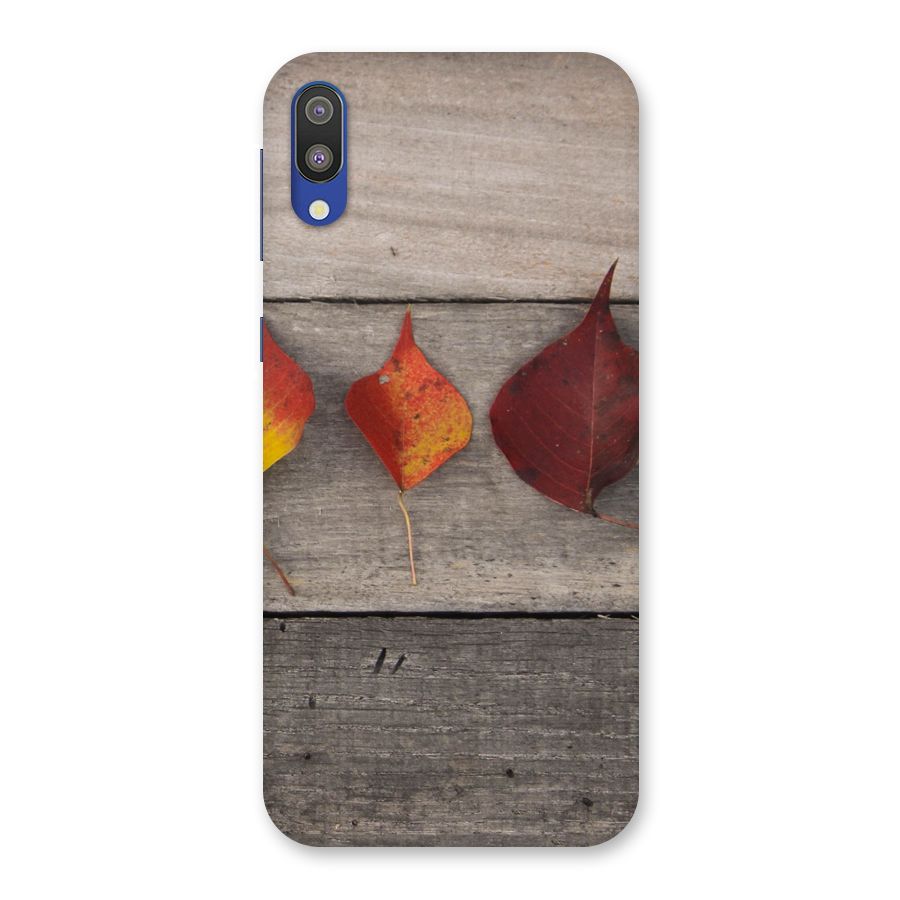 Beautiful Wood Leafs Back Case for Galaxy M10