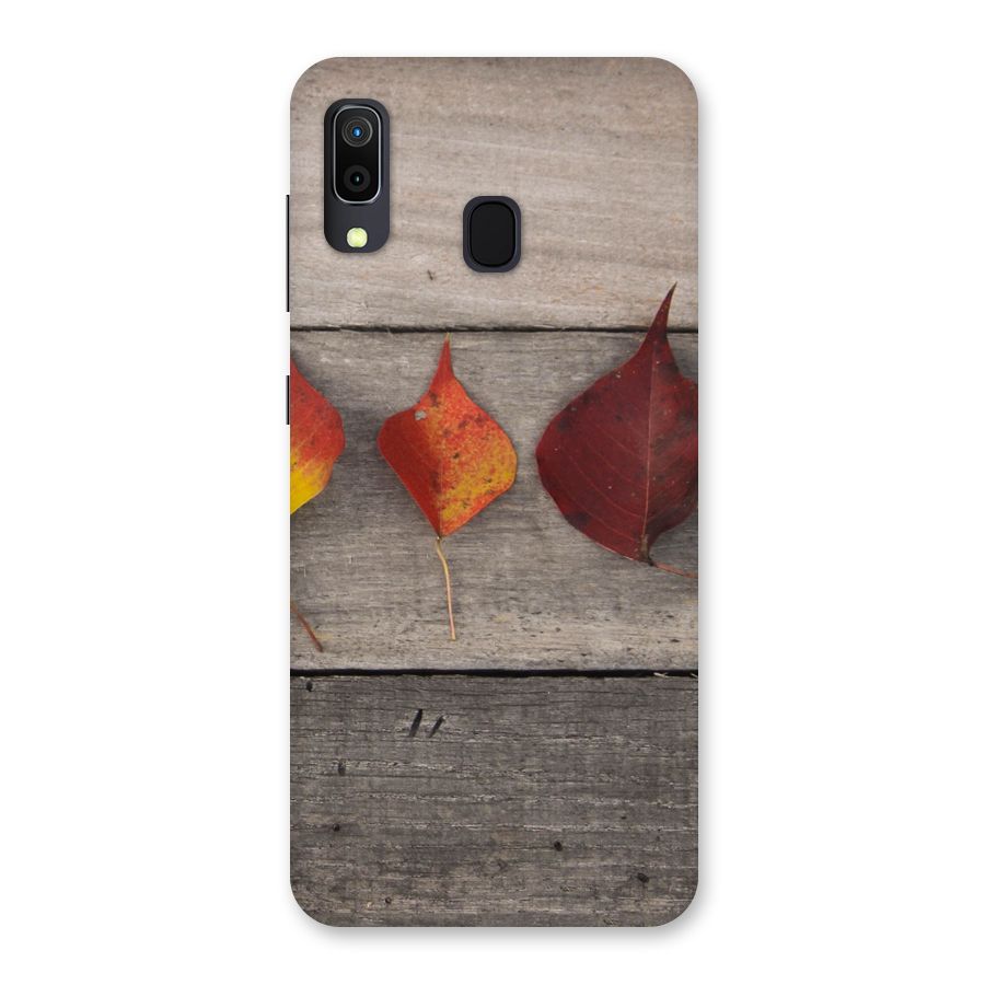 Beautiful Wood Leafs Back Case for Galaxy M10s