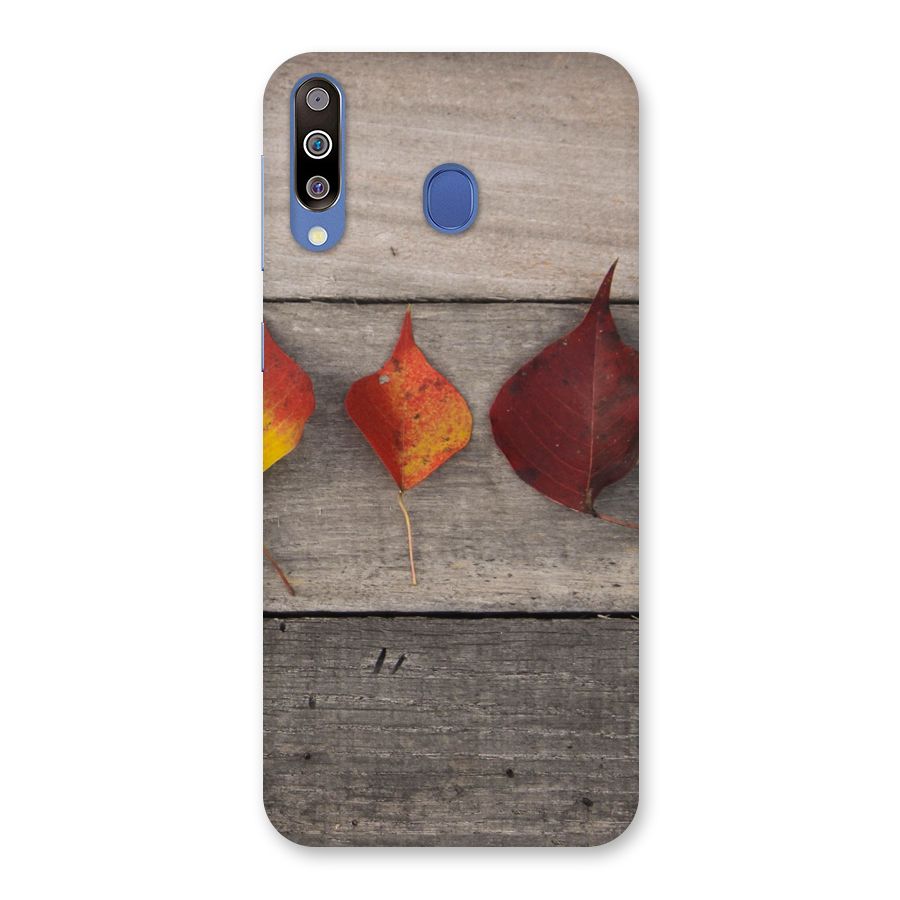 Beautiful Wood Leafs Back Case for Galaxy M30