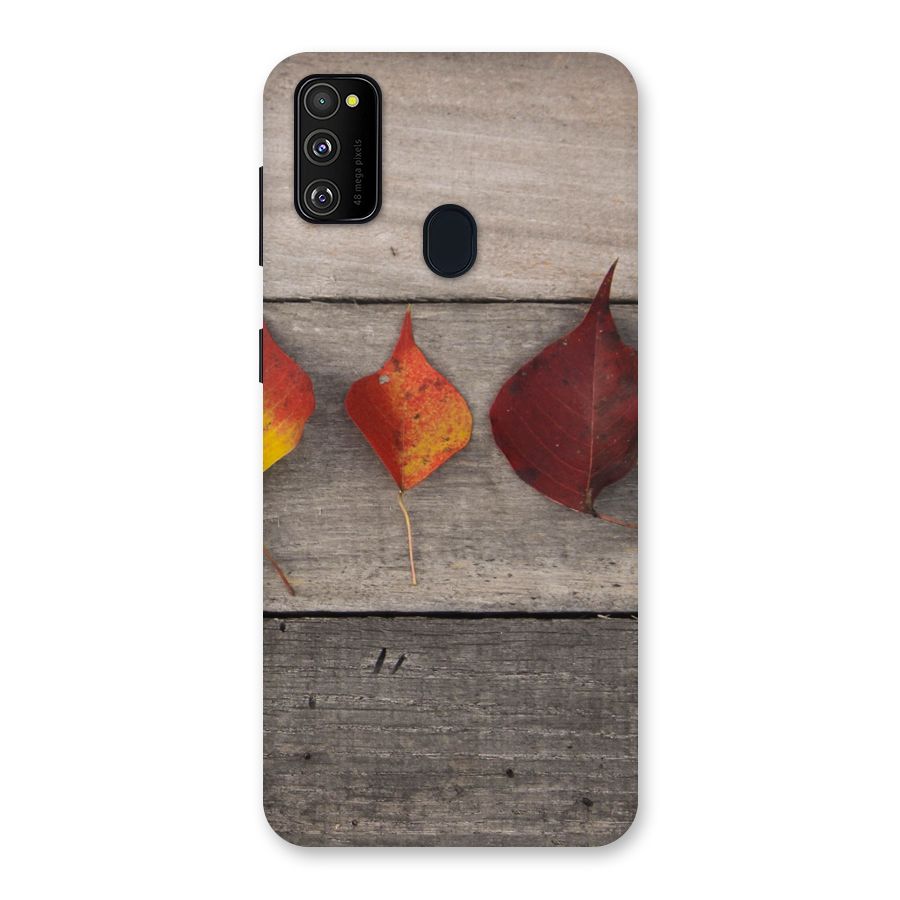 Beautiful Wood Leafs Back Case for Galaxy M30s