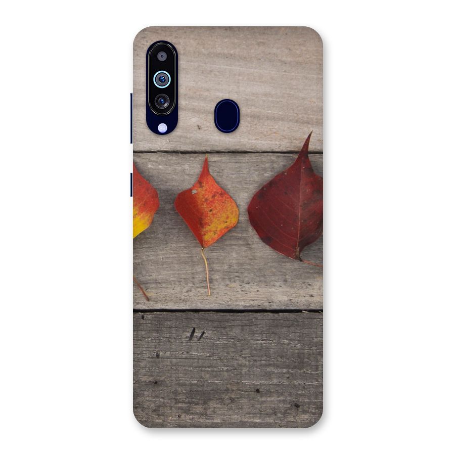 Beautiful Wood Leafs Back Case for Galaxy M40