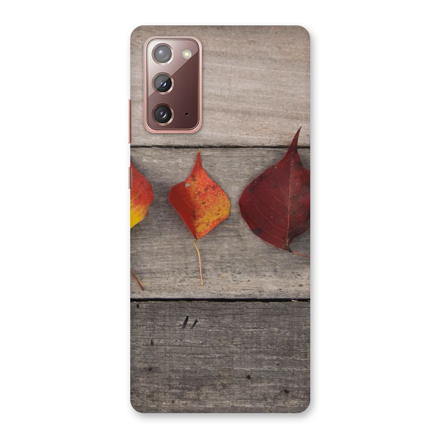 Beautiful Wood Leafs Back Case for Galaxy Note 20