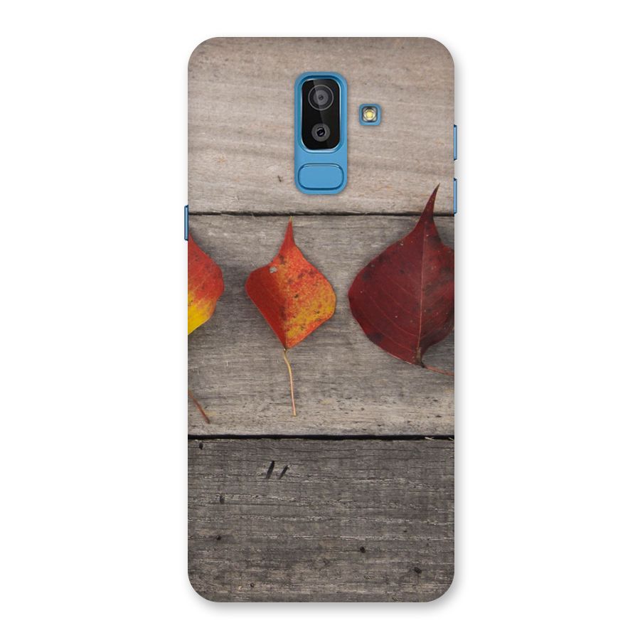 Beautiful Wood Leafs Back Case for Galaxy On8 (2018)