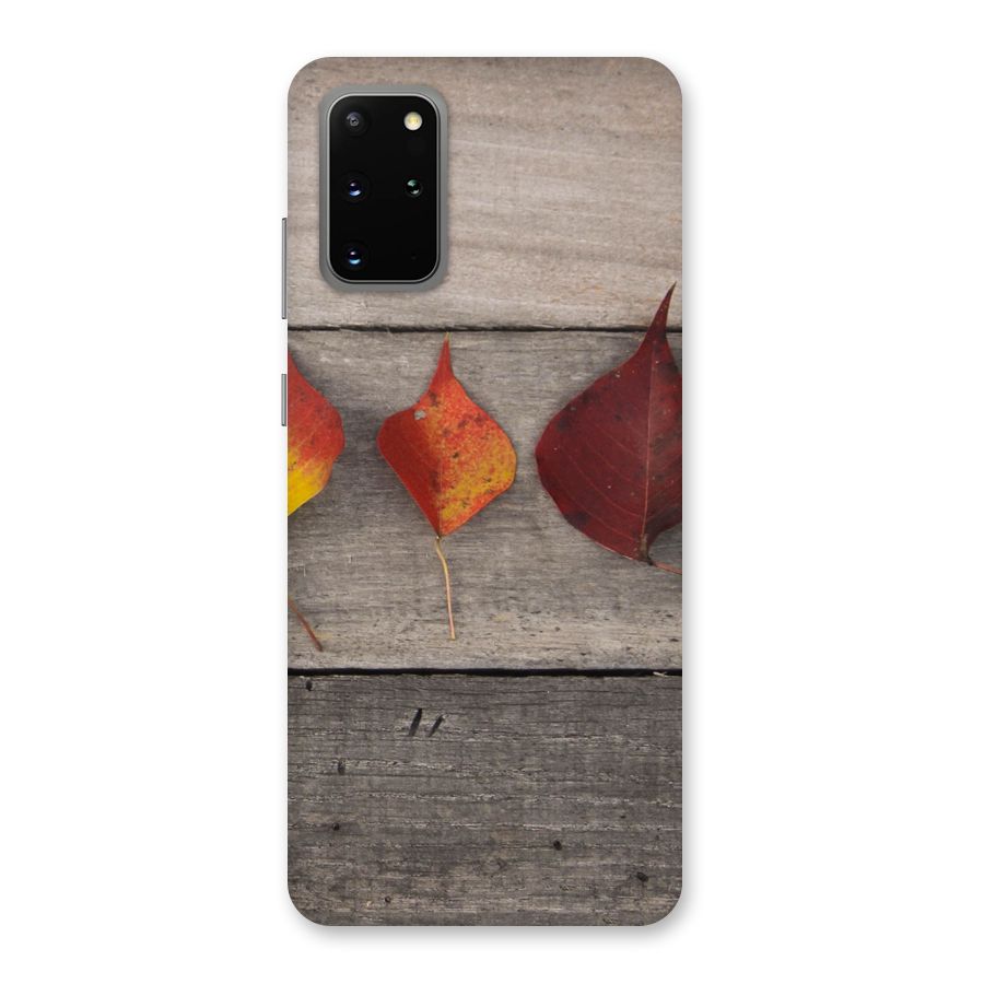 Beautiful Wood Leafs Back Case for Galaxy S20 Plus