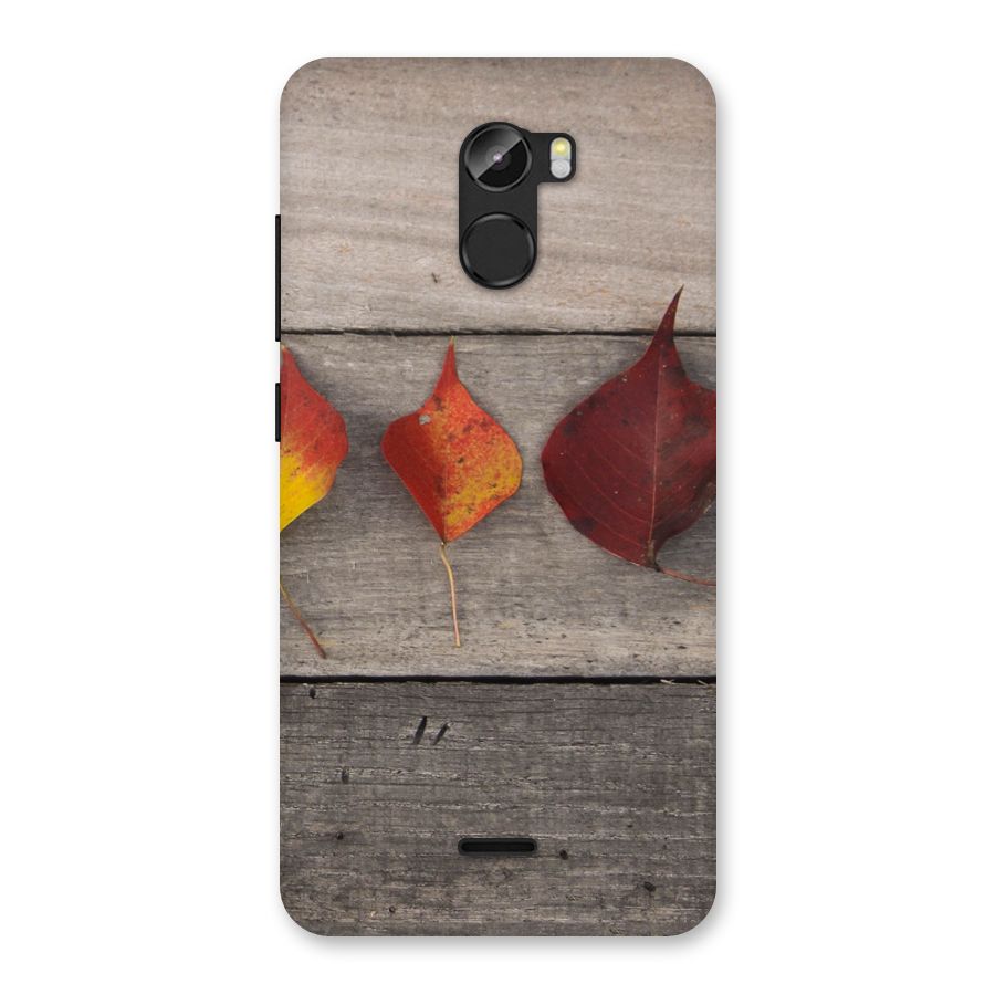 Beautiful Wood Leafs Back Case for Gionee X1