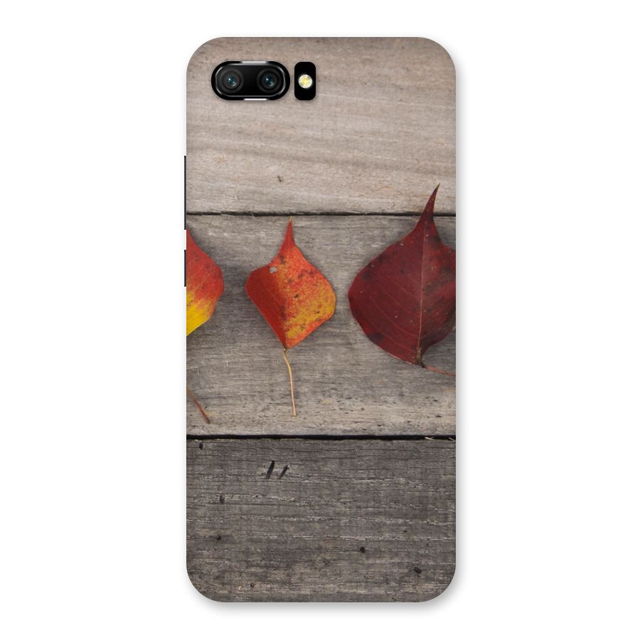 Beautiful Wood Leafs Back Case for Honor 10