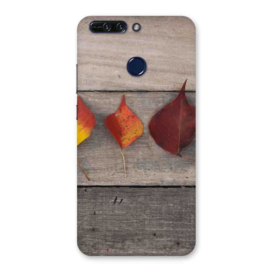 Beautiful Wood Leafs Back Case for Honor 8 Pro