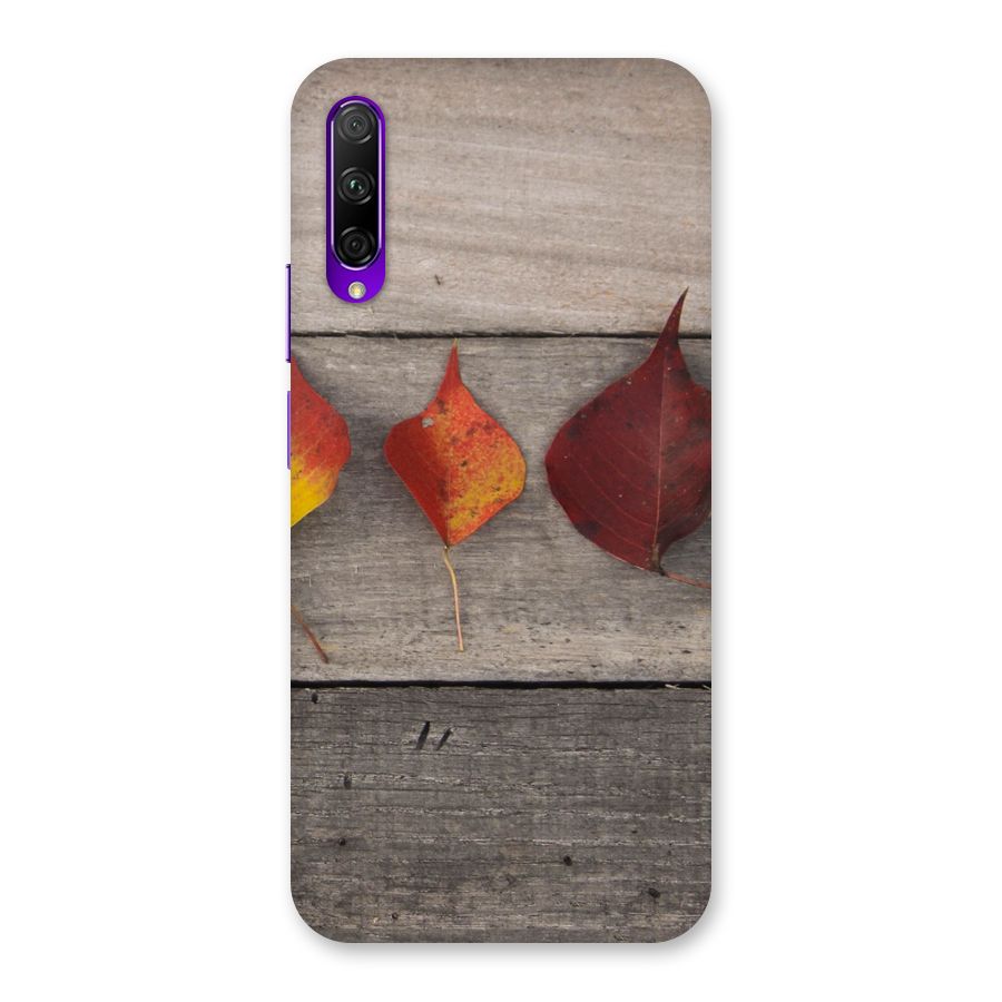 Beautiful Wood Leafs Back Case for Honor 9X Pro