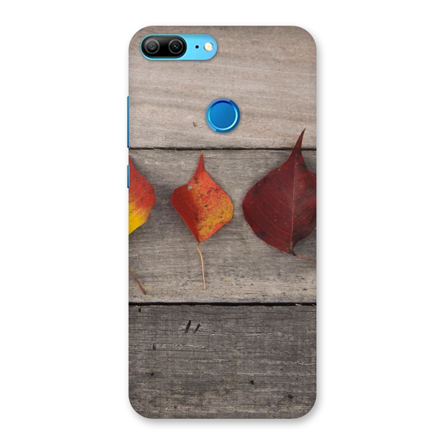 Beautiful Wood Leafs Back Case for Honor 9 Lite