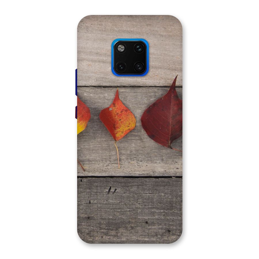 Beautiful Wood Leafs Back Case for Huawei Mate 20 Pro