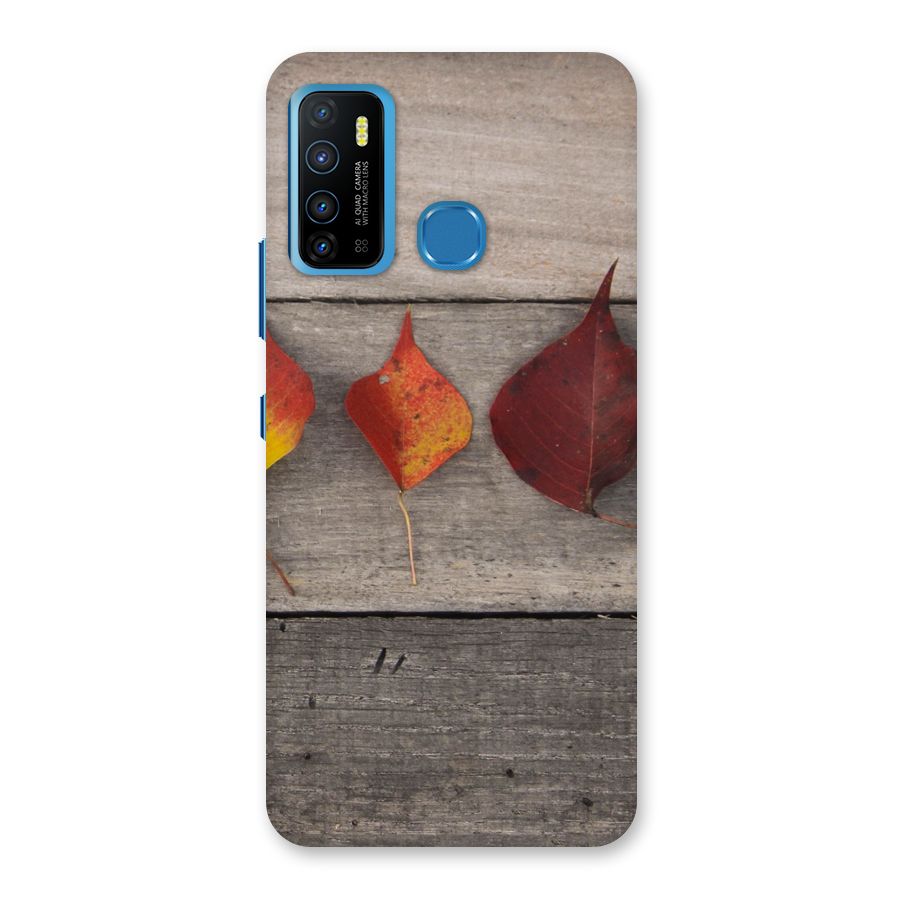 Beautiful Wood Leafs Back Case for Infinix Hot 9
