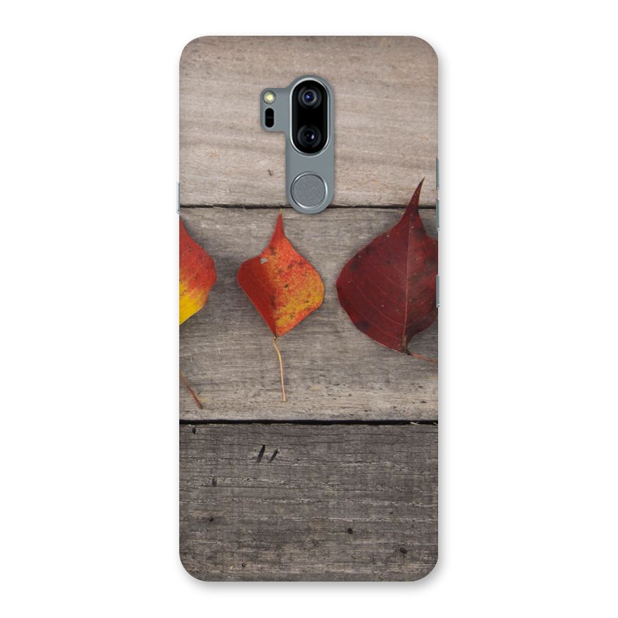 Beautiful Wood Leafs Back Case for LG G7