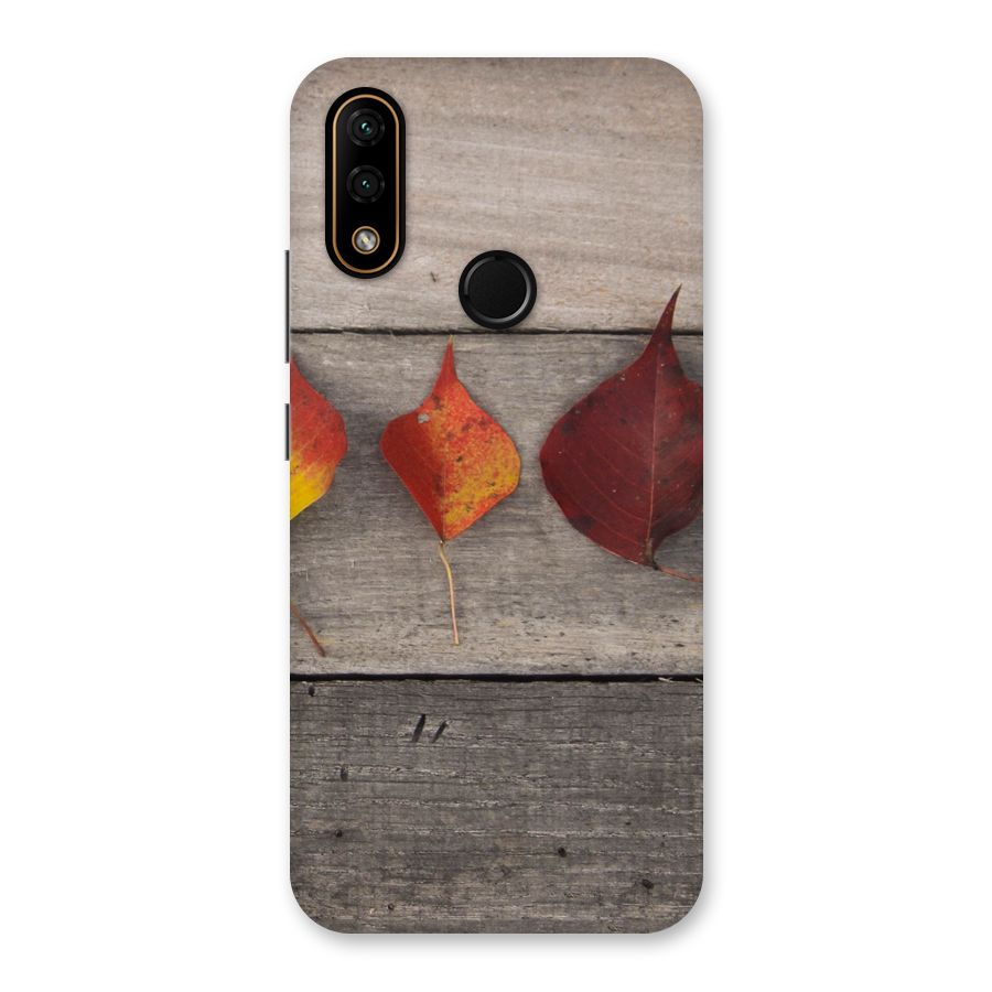 Beautiful Wood Leafs Back Case for Lenovo A6 Note