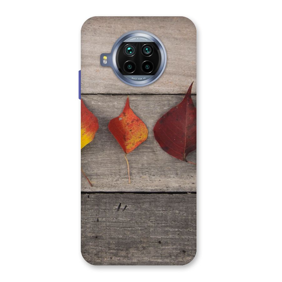 Beautiful Wood Leafs Back Case for Mi 10i