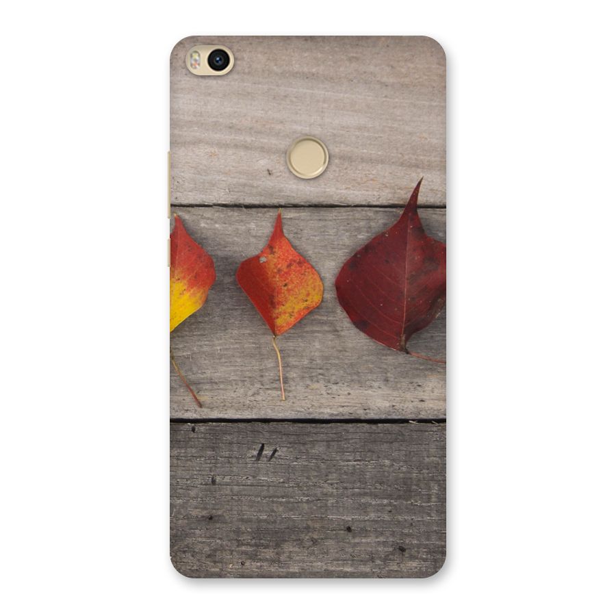 Beautiful Wood Leafs Back Case for Mi Max 2
