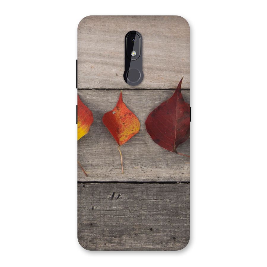 Beautiful Wood Leafs Back Case for Nokia 3.2