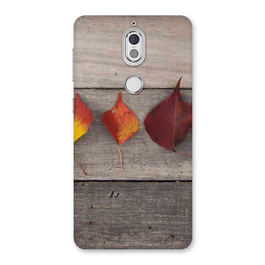 Beautiful Wood Leafs Back Case for Nokia 7