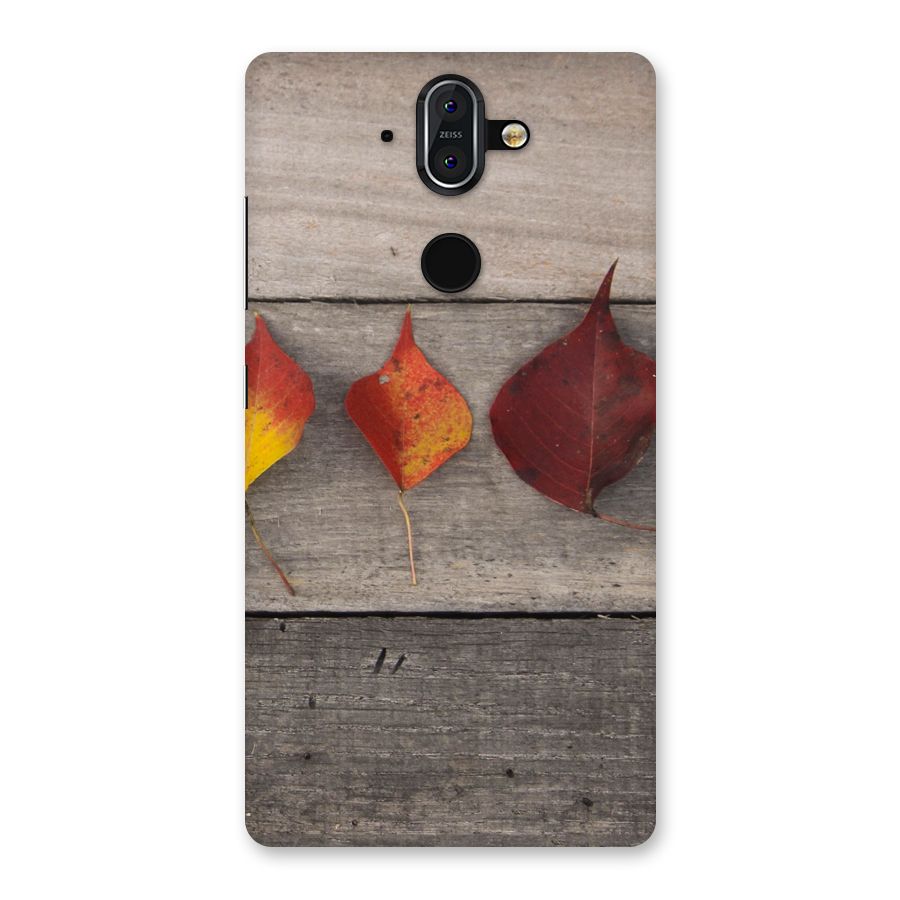 Beautiful Wood Leafs Back Case for Nokia 8 Sirocco