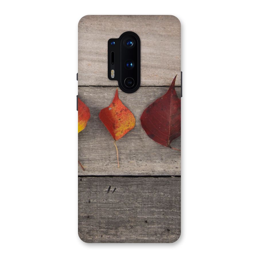 Beautiful Wood Leafs Back Case for OnePlus 8 Pro