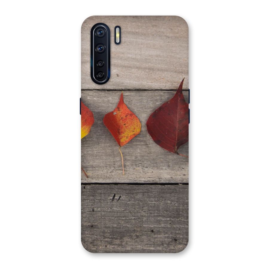 Beautiful Wood Leafs Back Case for Oppo F15