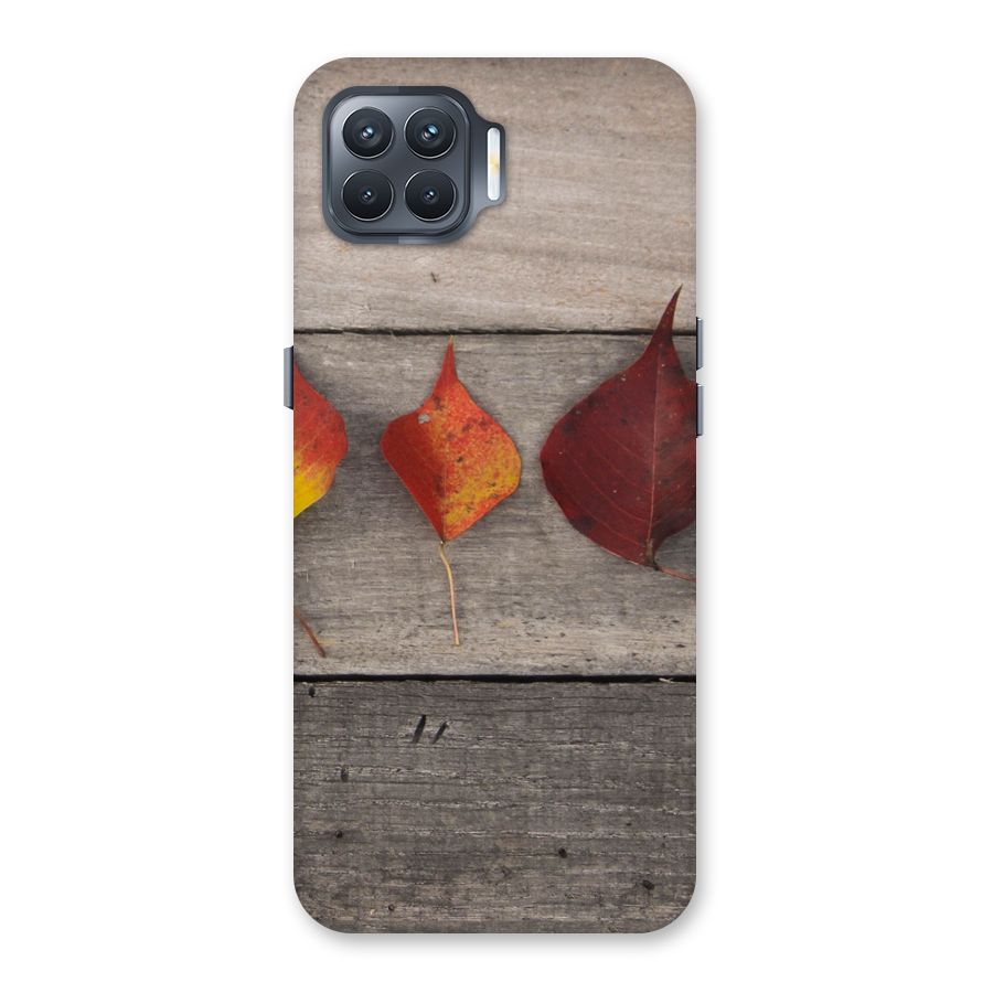 Beautiful Wood Leafs Back Case for Oppo F17 Pro