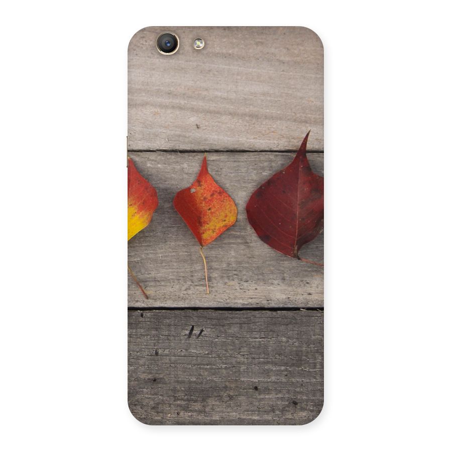 Beautiful Wood Leafs Back Case for Oppo F1s