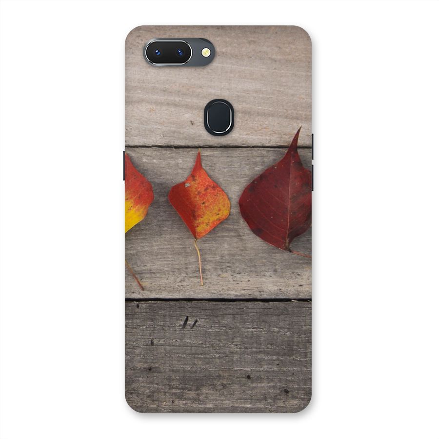 Beautiful Wood Leafs Back Case for Oppo Realme 2