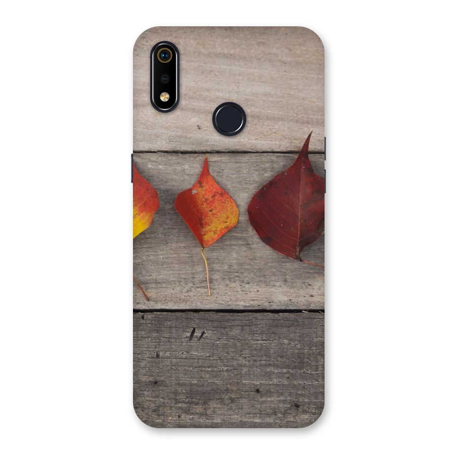 Beautiful Wood Leafs Back Case for Realme 3i