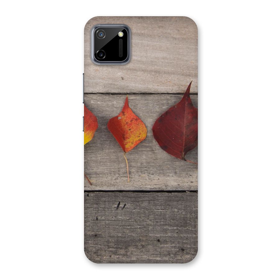 Beautiful Wood Leafs Back Case for Realme C11