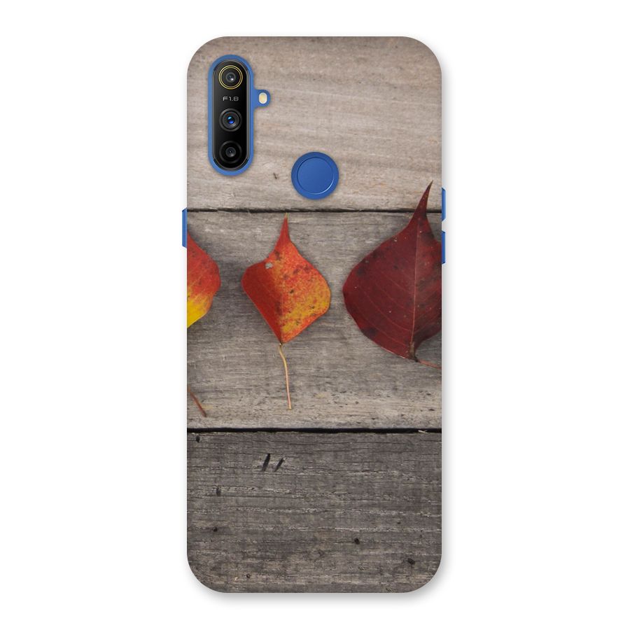 Beautiful Wood Leafs Back Case for Realme Narzo 10A