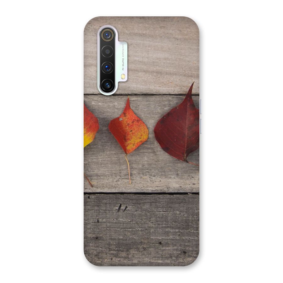 Beautiful Wood Leafs Back Case for Realme X3