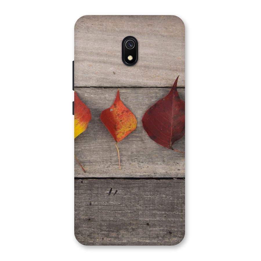 Beautiful Wood Leafs Back Case for Redmi 8A