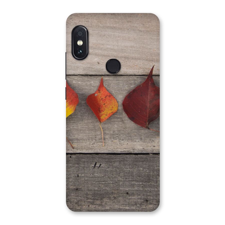 Beautiful Wood Leafs Back Case for Redmi Note 5 Pro