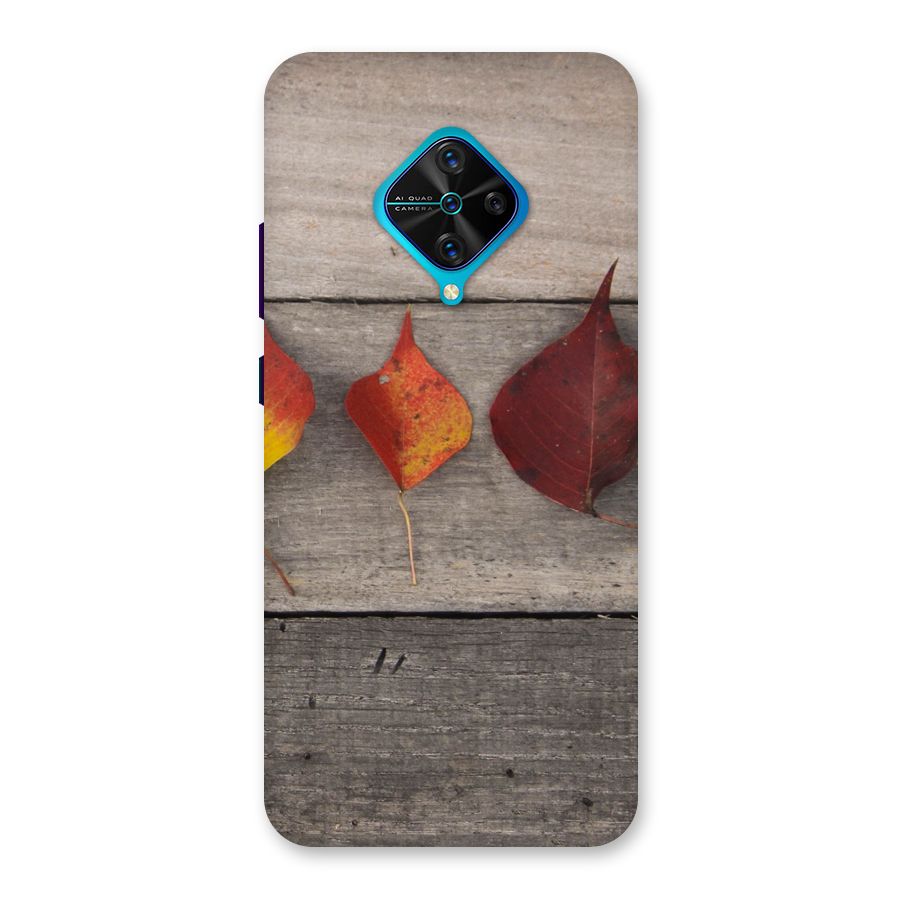 Beautiful Wood Leafs Back Case for Vivo S1 Pro