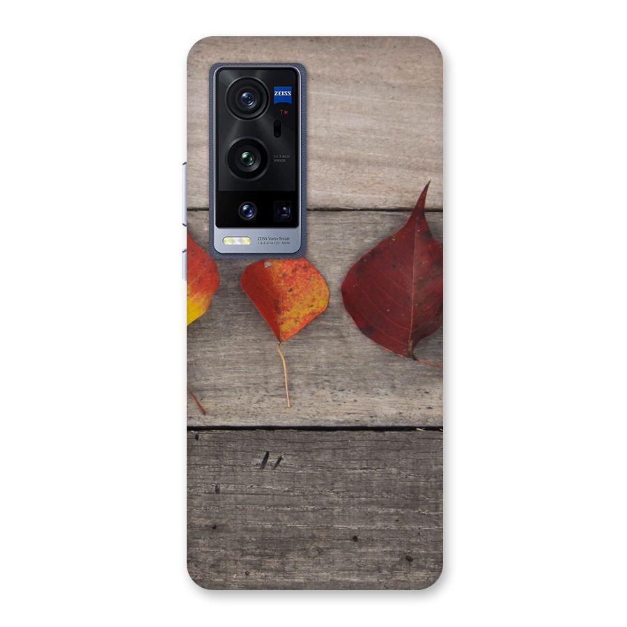 Beautiful Wood Leafs Back Case for Vivo X60 Pro Plus