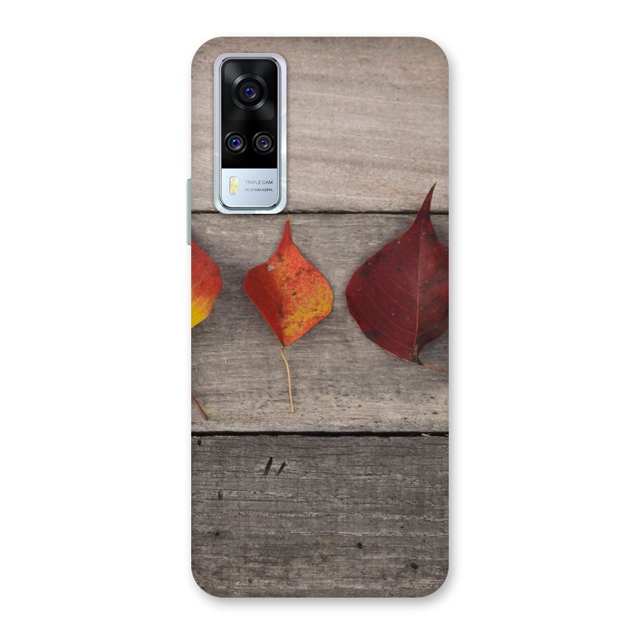 Beautiful Wood Leafs Back Case for Vivo Y31