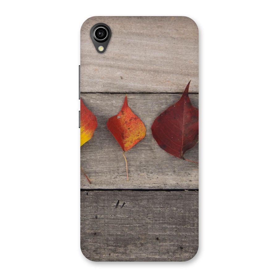 Beautiful Wood Leafs Back Case for Vivo Y90