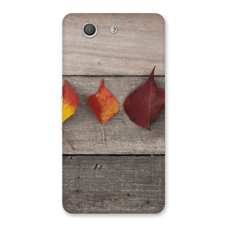 Beautiful Wood Leafs Back Case for Xperia Z3 Compact